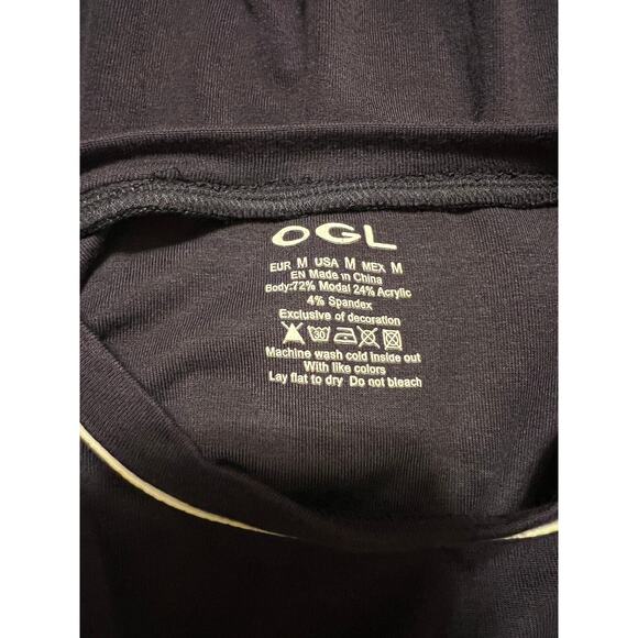 OGL Pipping Tank - Navy Blue - Picture 3 of 8